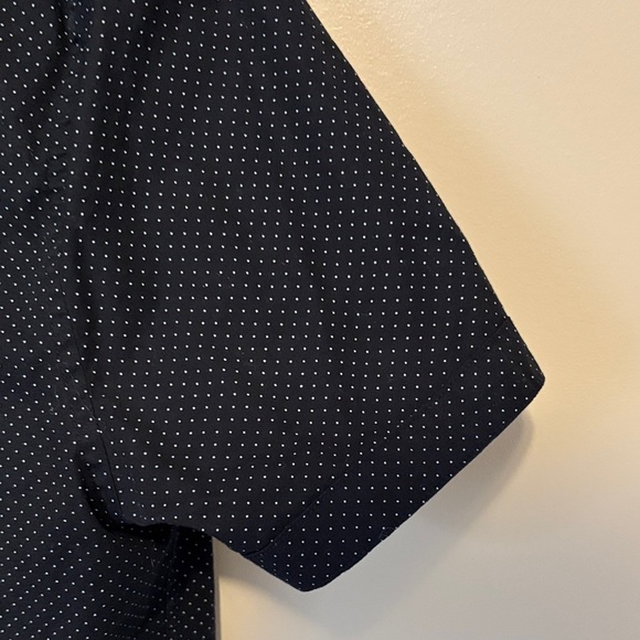 Guess Black Casual Button Down Shirt Polka Dot - Picture 6 of 9